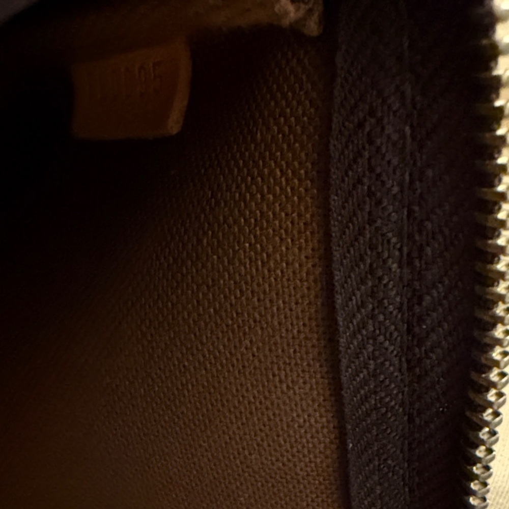 Louis Vuitton Brown and Gold Monogram Pouch - Picture 8 of 16